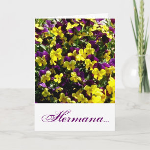 Carte Cumpleaños de la Hermana