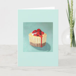 Carte Cupcake Cerise