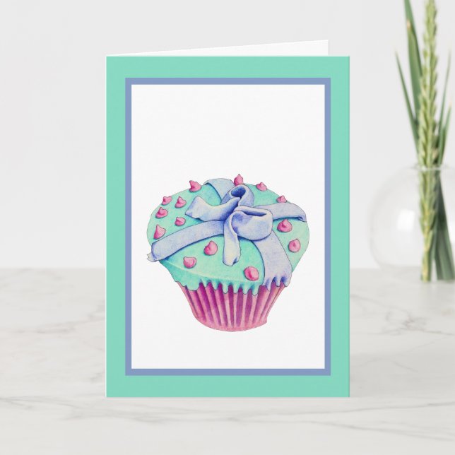 Carte Cupcake Crooked (Devant)