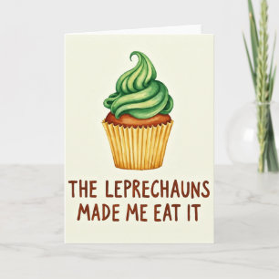 Carte Cupcake faite par les Leprechauns