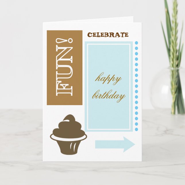Carte Cupcake Fun (Devant)
