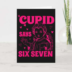 Carte Cupid dit 67 Meme pour enfants femmes hommes garço