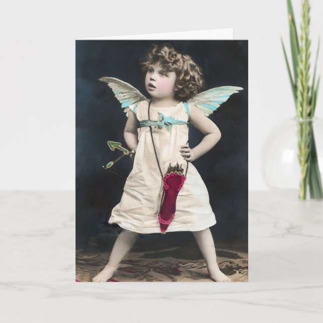 Carte Cupidon en colère (Devant)