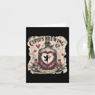 Carte Cupids Brewing Co Potions d'amour drôle Saint-Vale