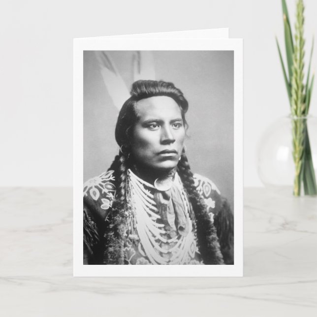 Carte Curley, de la tribu de corneille, un des scouts de (Devant)