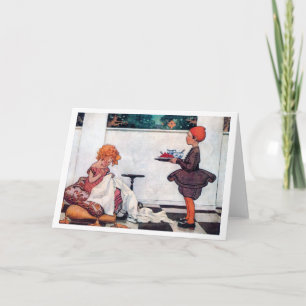 Carte Curly Girl, Jessie Willcox Smith