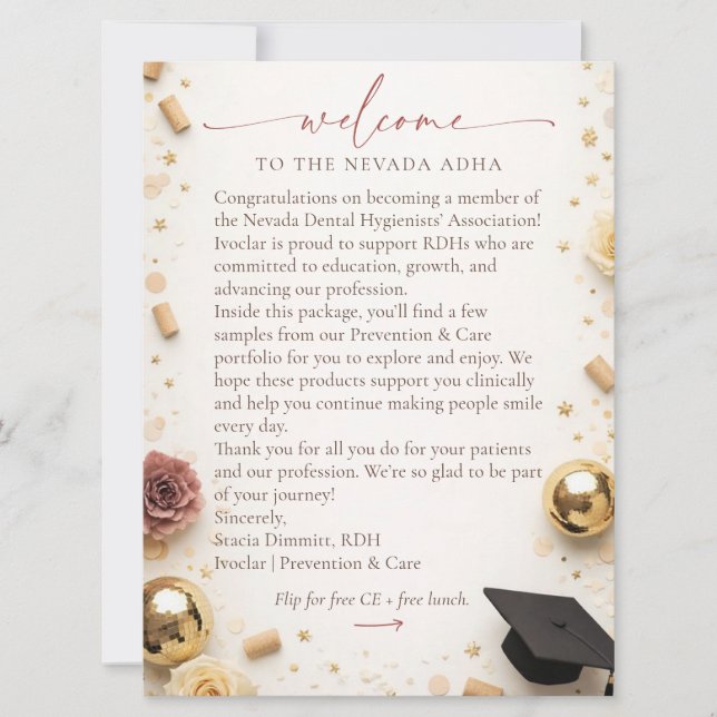 Carte Custom Card For Ivoclar (Devant)