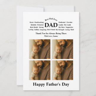 Carte Custom Father's Day 