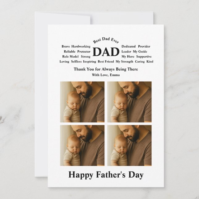 Carte Custom Father's Day  (Devant)
