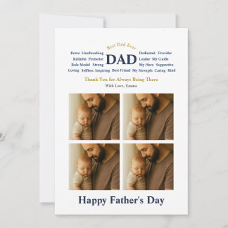 Carte Custom Father's Day 