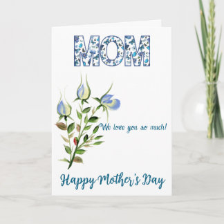 Carte Custom Mother's Day Card