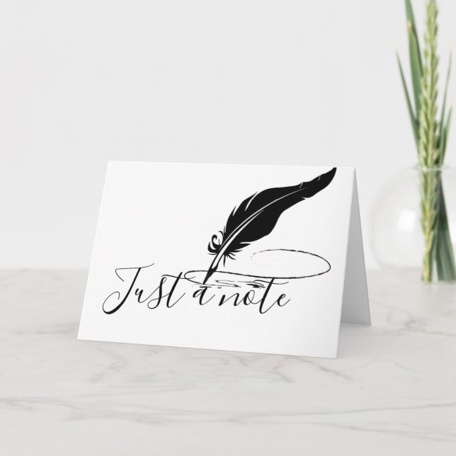 Carte Custom quill (Devant)