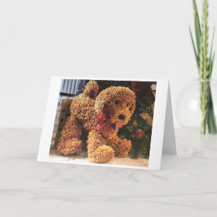 CARTE **CUT CHRISTMAS PUPPING POUR VOUS** À CHRISTMAS CA