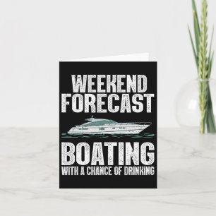 Carte Cute Boat Art Boat Pour Hommes Femmes Ponto Bateau