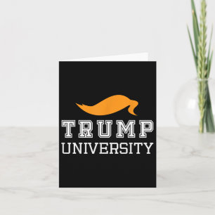 Carte Cute Donald Trump Président de l'Université Potus 