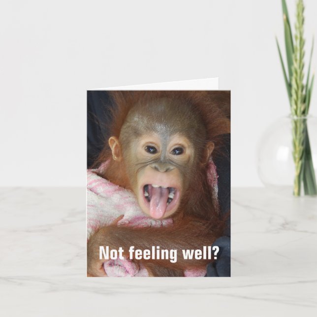 Carte Cute Get Well Card (Devant)