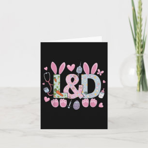 Carte Cute L& ; d Infirmière De Travail Et De Livrais