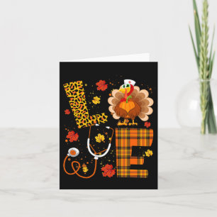 Carte Cute Lote Turquie Stethoscope Er Nurse Life Thanks