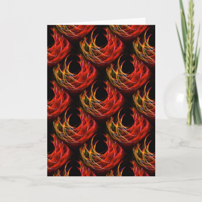 Carte Cute Modern Boho Elegant Abstract Art Pattern #503 (Devant)