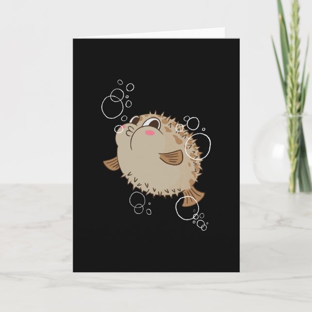 Carte Cute poisson (Devant)