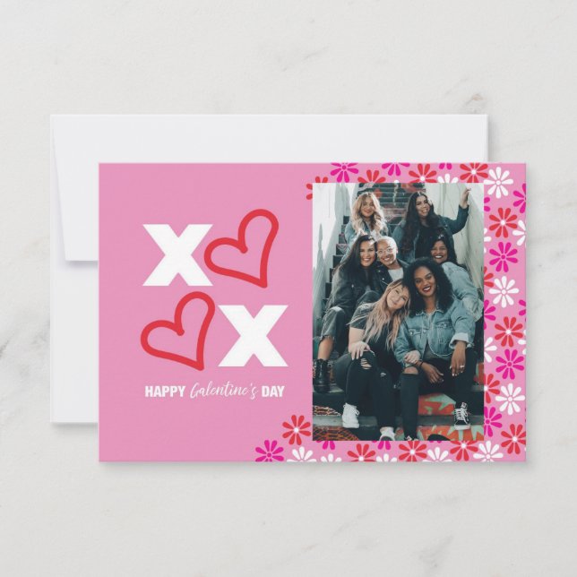 Carte Cute XOXO Galentine's Day (Devant)