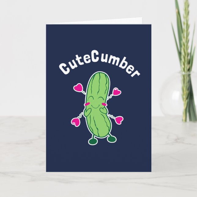 Carte CuteCumber (Devant)