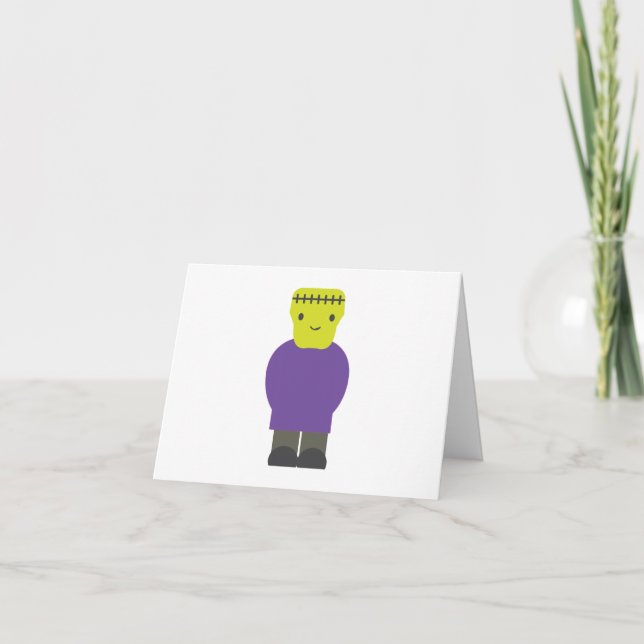 Carte Cutie Frankenstein Monster (Devant)