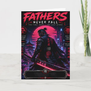 Carte Cyber Samouraï Papa