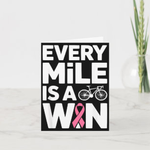Carte cycliste prise de conscience cancer du sein vélo c