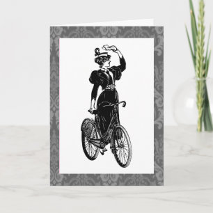 Carte Cycliste vintage