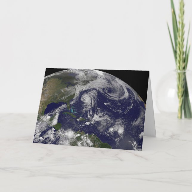 Carte Cyclones Tropicaux Katia, Lee, Maria Et Nate. (Devant)