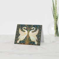 Cygne de grue de Walter, précipitation et art
