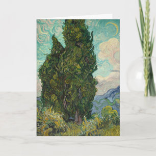 Carte Cyprès par van Gogh : Vide