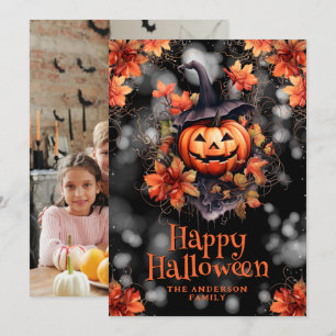 Carte d’Halloween Jack O’Lantern