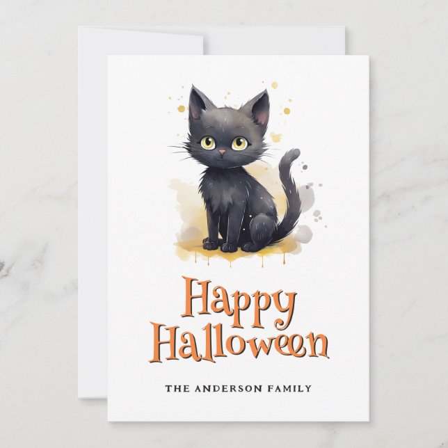 Carte d’Halloween Jack O’Lanterns (Devant)