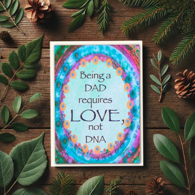 Carte d’inspiration pour la citation ADN du jour d (Créateur téléchargé)