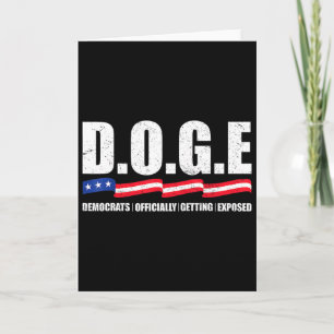 Carte D.o.g.e Doge Département de l'Efficacité du Gouver