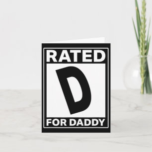 Carte D Pour Daddy Funny Fête des pères