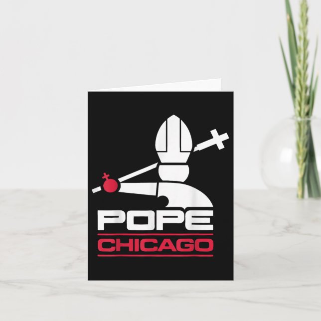 Carte Da Pope Leo Xiv Shirt Chicago Baseball (Devant)