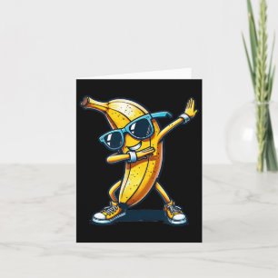 Carte Dab Banana Danser Dabbing Banana Fruit Meme