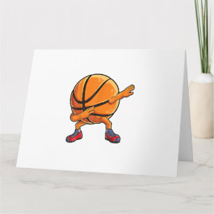 Carte Dabbing Basketball Ball Funny Boys Hommes Femmes S