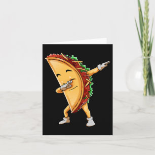 Carte Dabbing Taco Cinco De Mayo Amusants Garçons Mexica