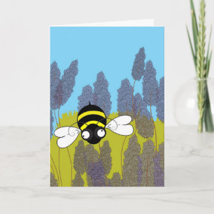 Carte d'abeilles pour enfants