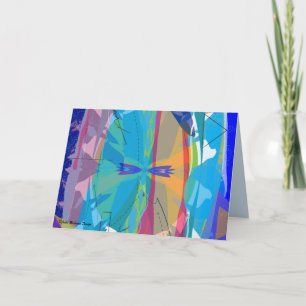 Carte d'abstraction dans le design