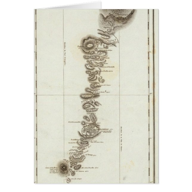 Carte d'Acapulco à Mexico (Devant)