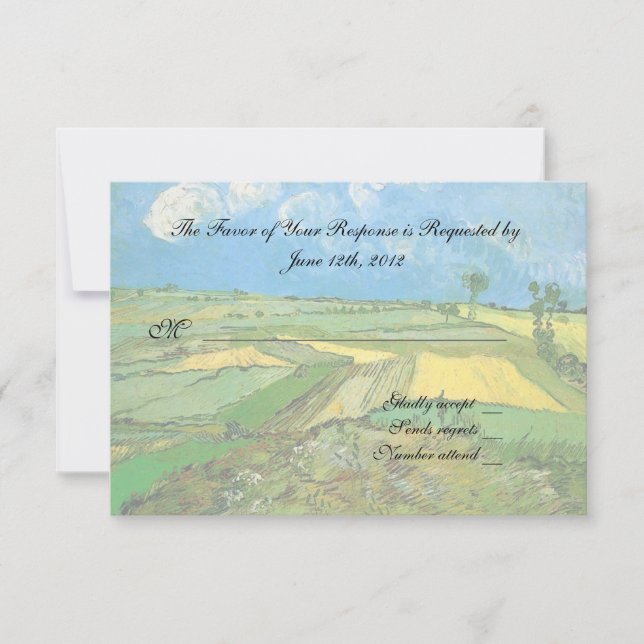 carte d'acceptation de mariage (Devant)