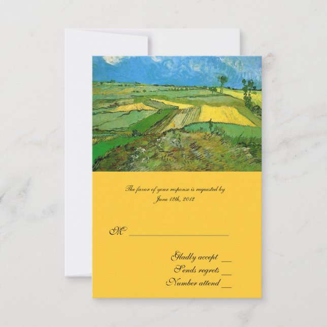 Carte d'acceptation mariage (Devant)
