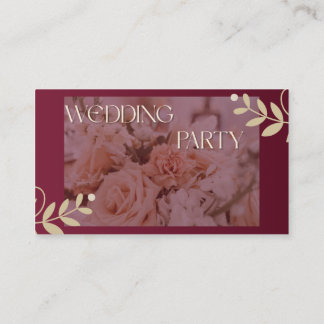 CARTE D'ACCOMPAGNEMENT 結婚式招待状(おしゃれ)