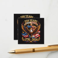 250 Ans de Foi Liberté Aigle Patriotique