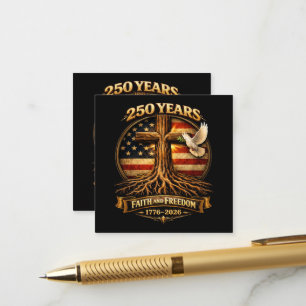 Carte D'accompagnement 250ème anniversaire